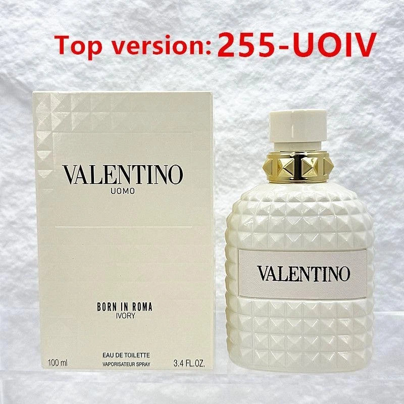 Valentino Uomo Born In Roma Ivory Eau de Toilette 3.4 oz 100ml Men