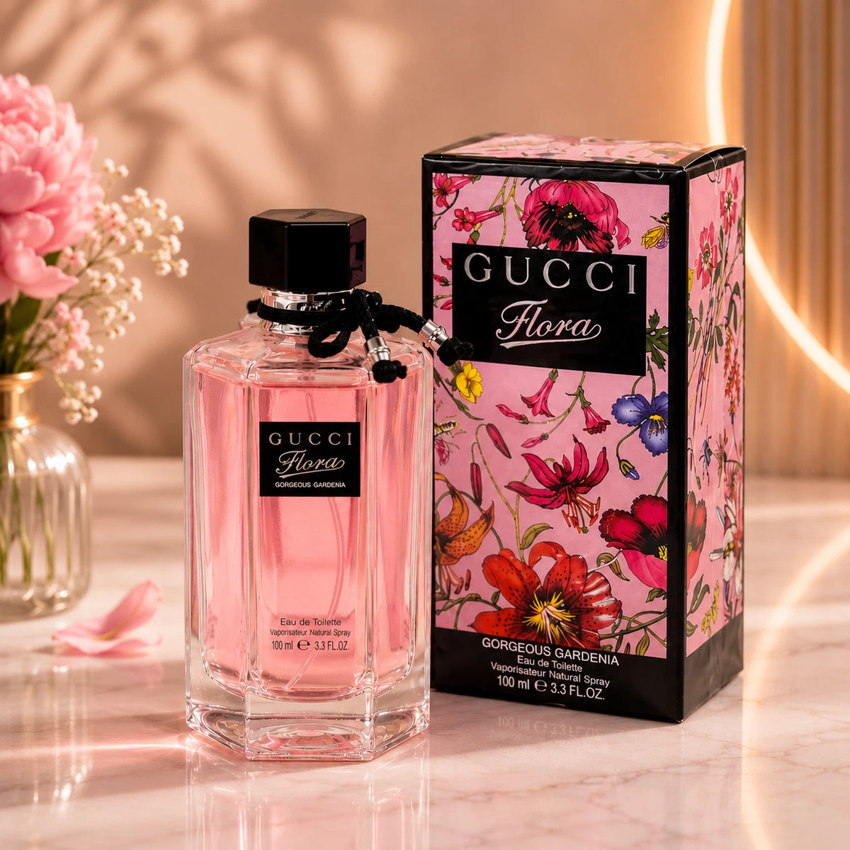 Gucci Flora Gorgeous Gardenia Women's Eau de Toilette Perfume 100ml Spray